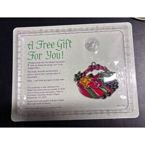 Sun Catcher Readers Digest Free Gift Fruit Basket
